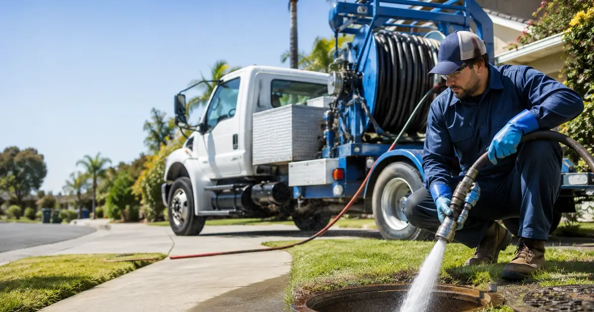 Hydro jet sewer cleaning Oakley